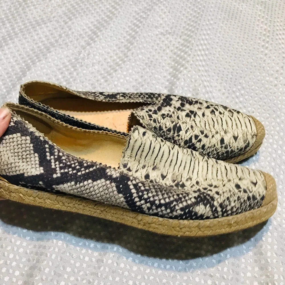 Stuart weitzman catalán snake espadrilles‎